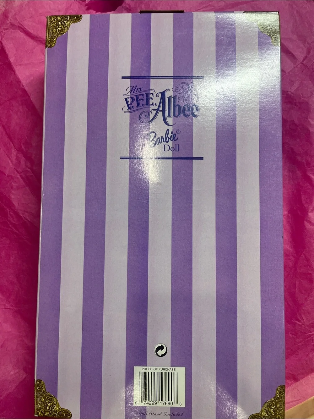 1997 Barbie as Mrs. P.F.E. Albee Doll (Avon Exclusive, 1st in Series) NRFB